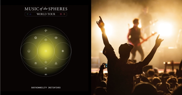 【永續設計】觀眾跳動能量，將成演唱會電力來源！搖滾天團Coldplay 的12項綠行動